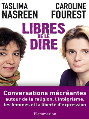 cover image of Libres de le dire